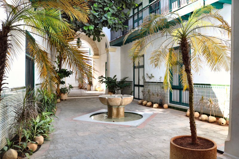 nice courtyard