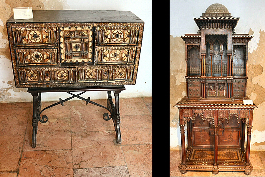 the Mudéjar style furniture