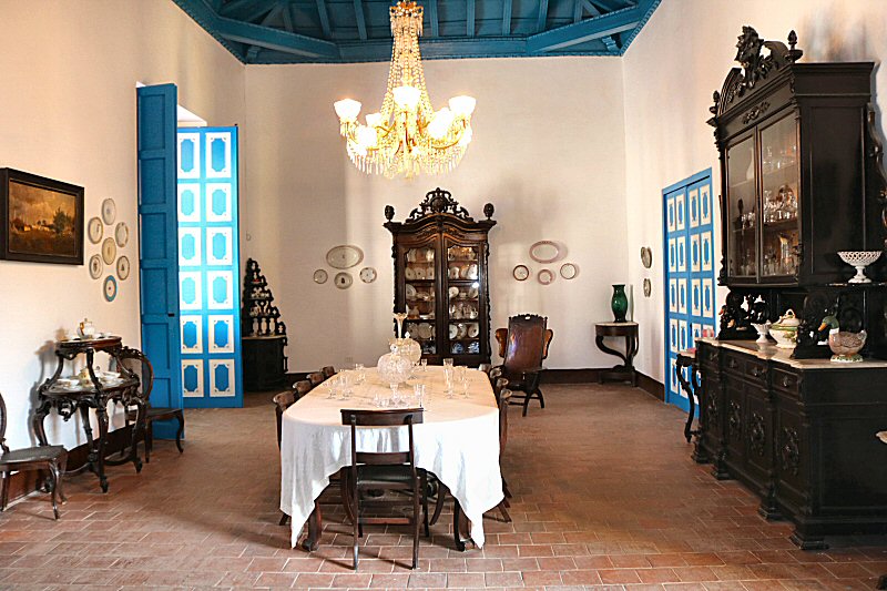 the dining room