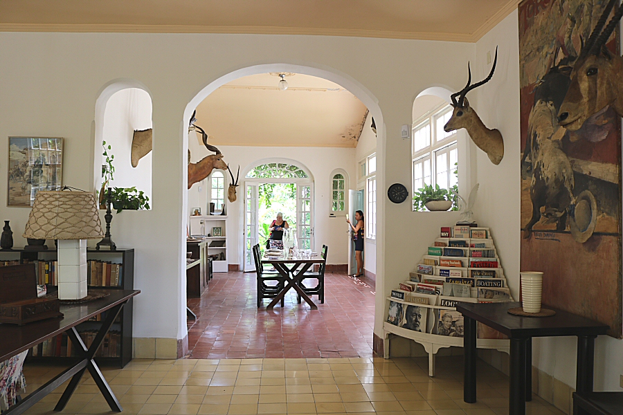 the dining room