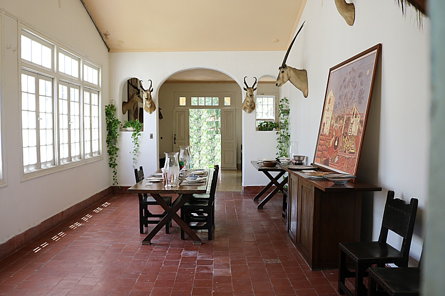 the dining room