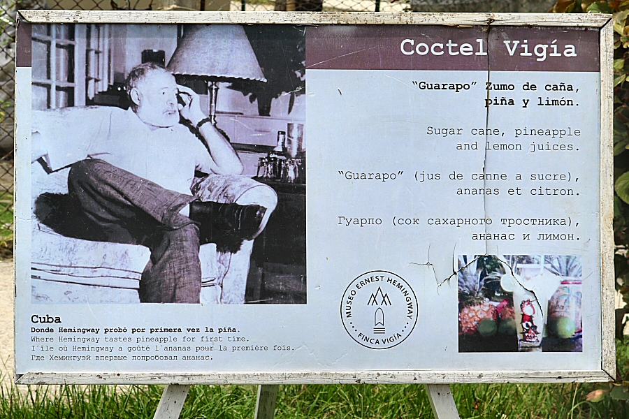 the cocktail Vigía