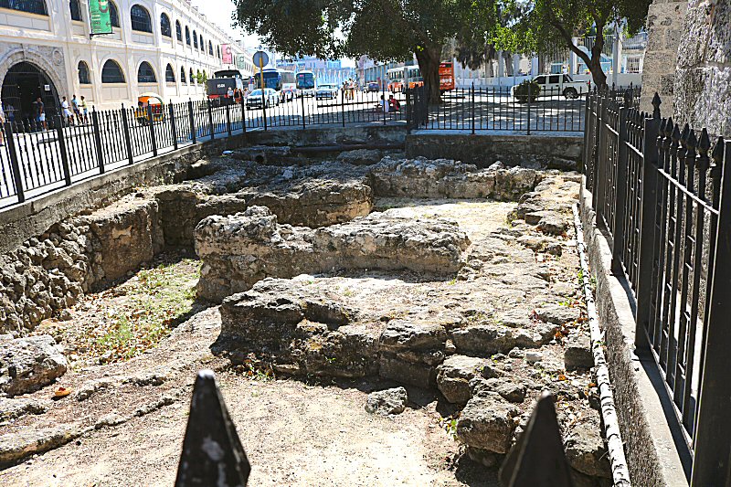  the ruins of the city wall