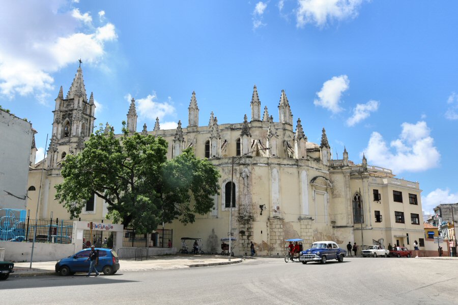 view from the Avenida del Bélgíca