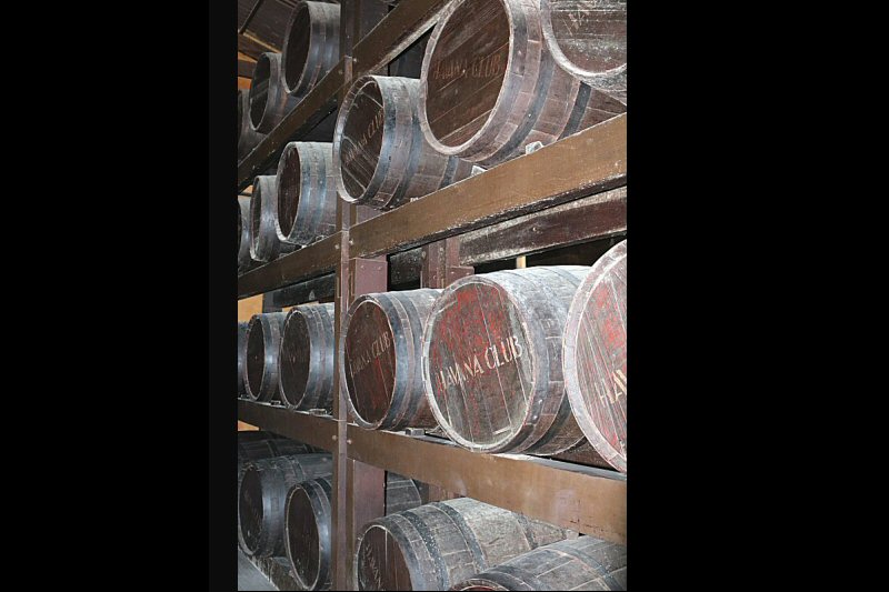 aging of the aguardient in oak casks