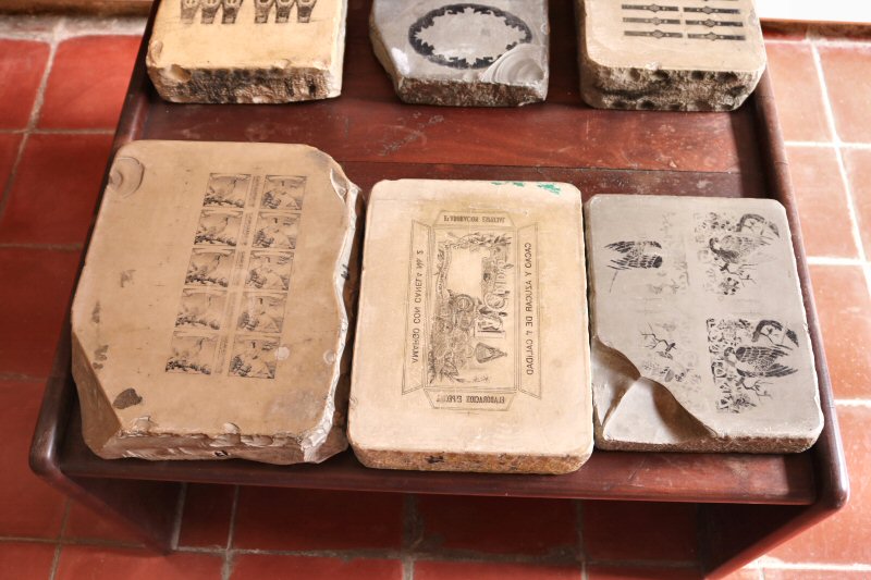 the lithographic stones from the Bavarian region