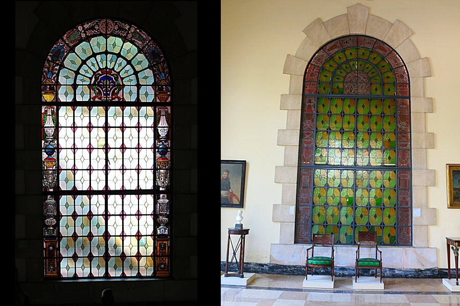 nice stained-glass windows