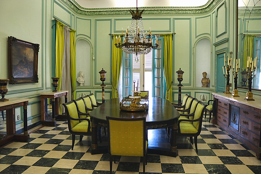 the dinner room