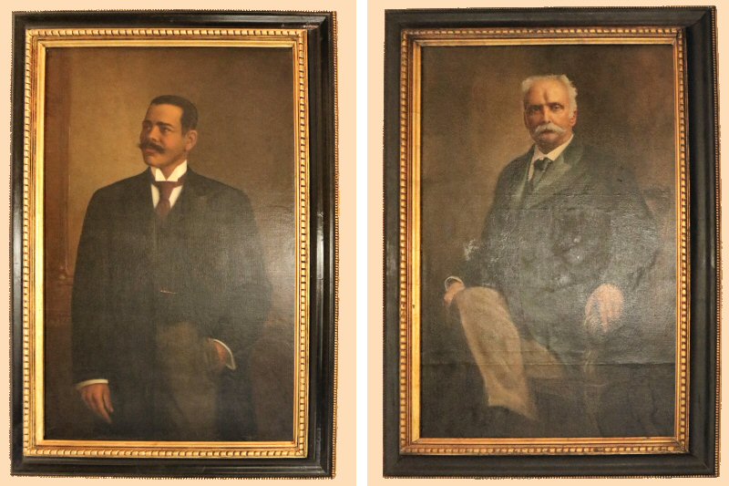 Portraits of Antonio Maceo Grajales and Máximo Gómez Báez